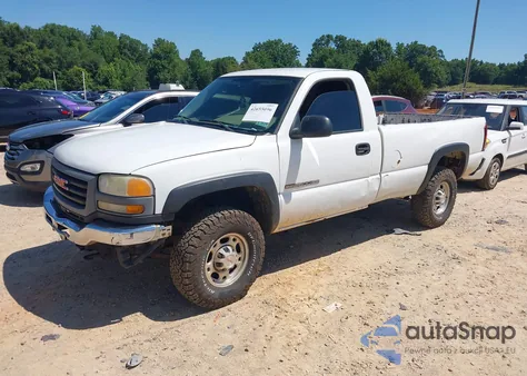 2005 GMC Sierra 2500Hd Work Truck z USA, uszkodzony, nr VIN 1GTHK24UX5E148642